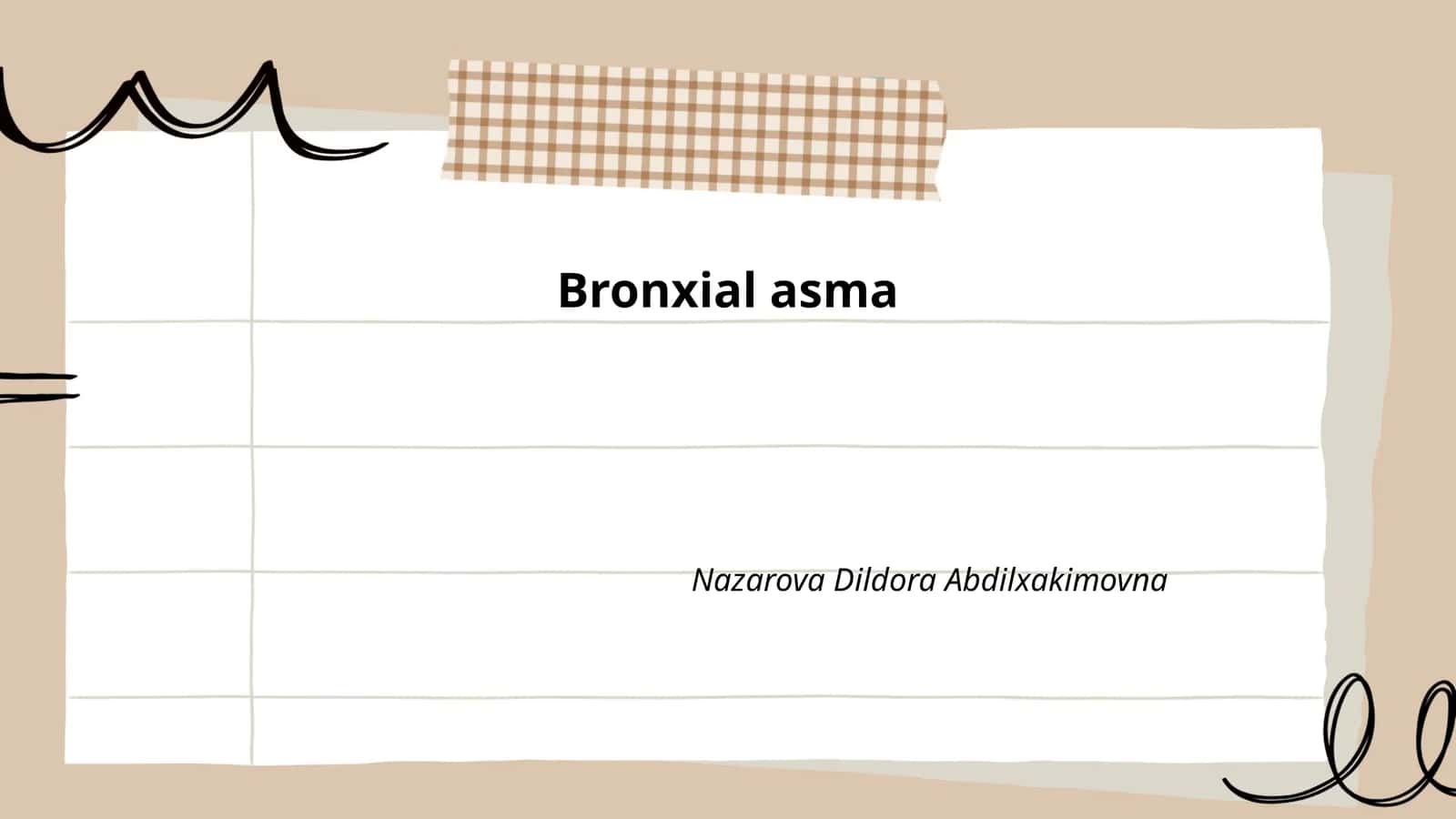 Bronxial asma 1