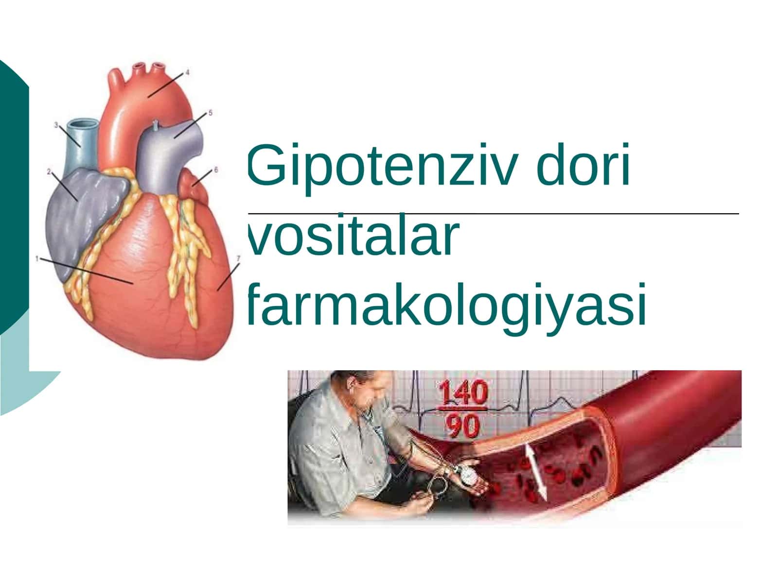 Gipotenziv dori vositalar farmakologiyasi 1