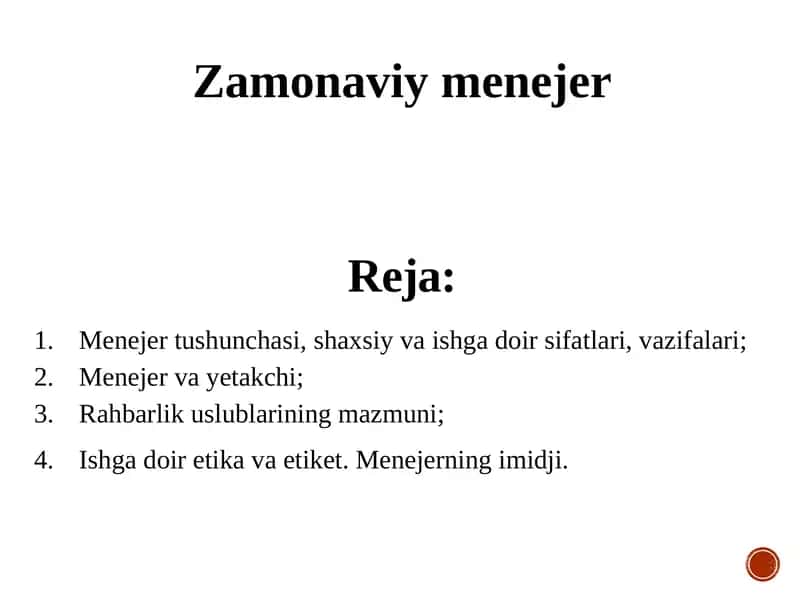 Zamonaviy menejer 1