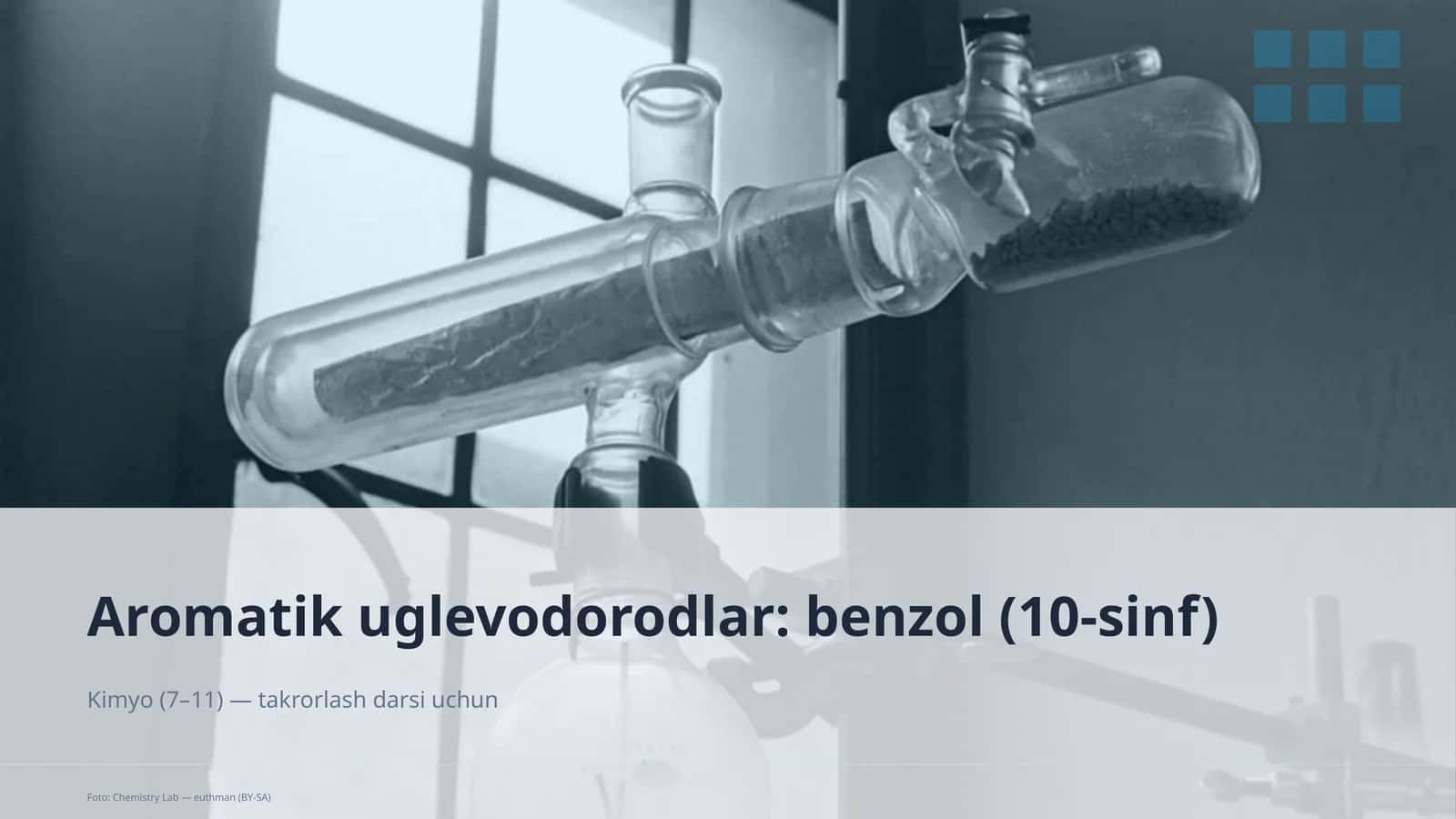 Aromatik uglevodorodlar: benzol (10-sinf) 1