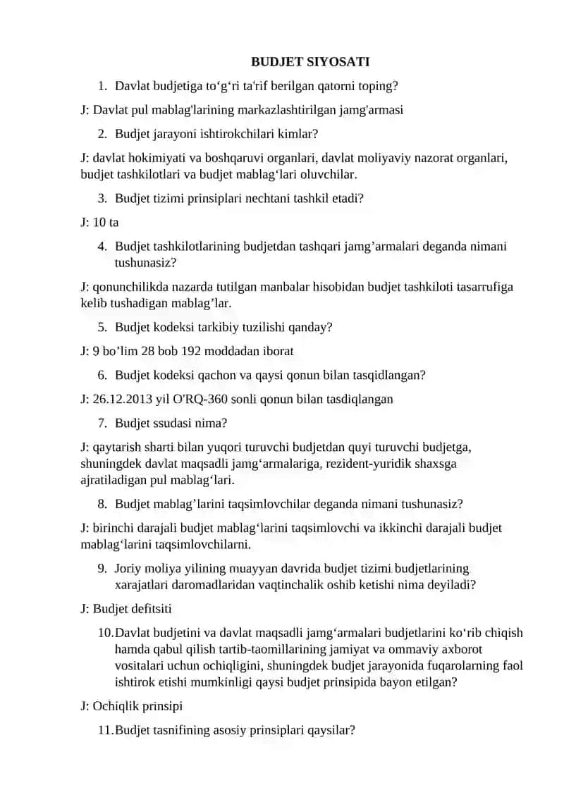 Budjet siyosati