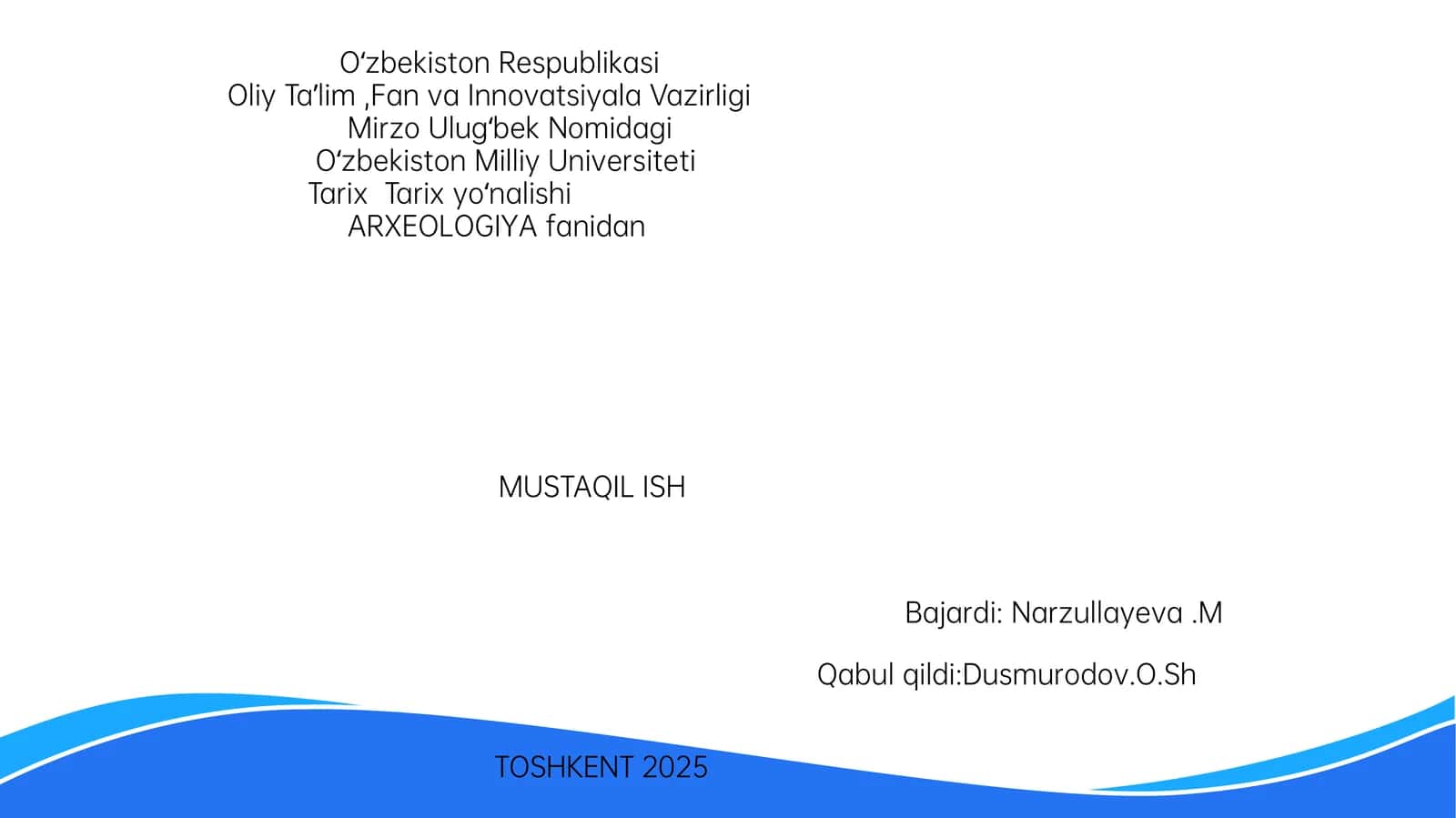 Oʻrta Osiyoning oʻrta asrlar moddiy madaniyati (Sayxunobod tumanimisolida) 1