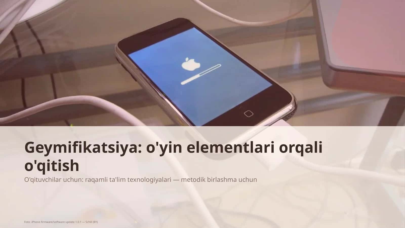 Geymifikatsiya: o'yin elementlari orqali o'qitish 1