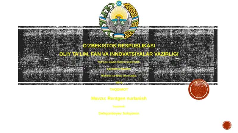 Rentgen nurlanish 1