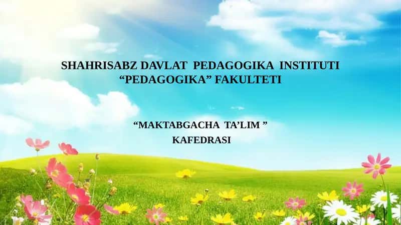 TARBIYA TURLARI VA ULARNING SHAXS KAMOLOTIGA TA'SIRI 1