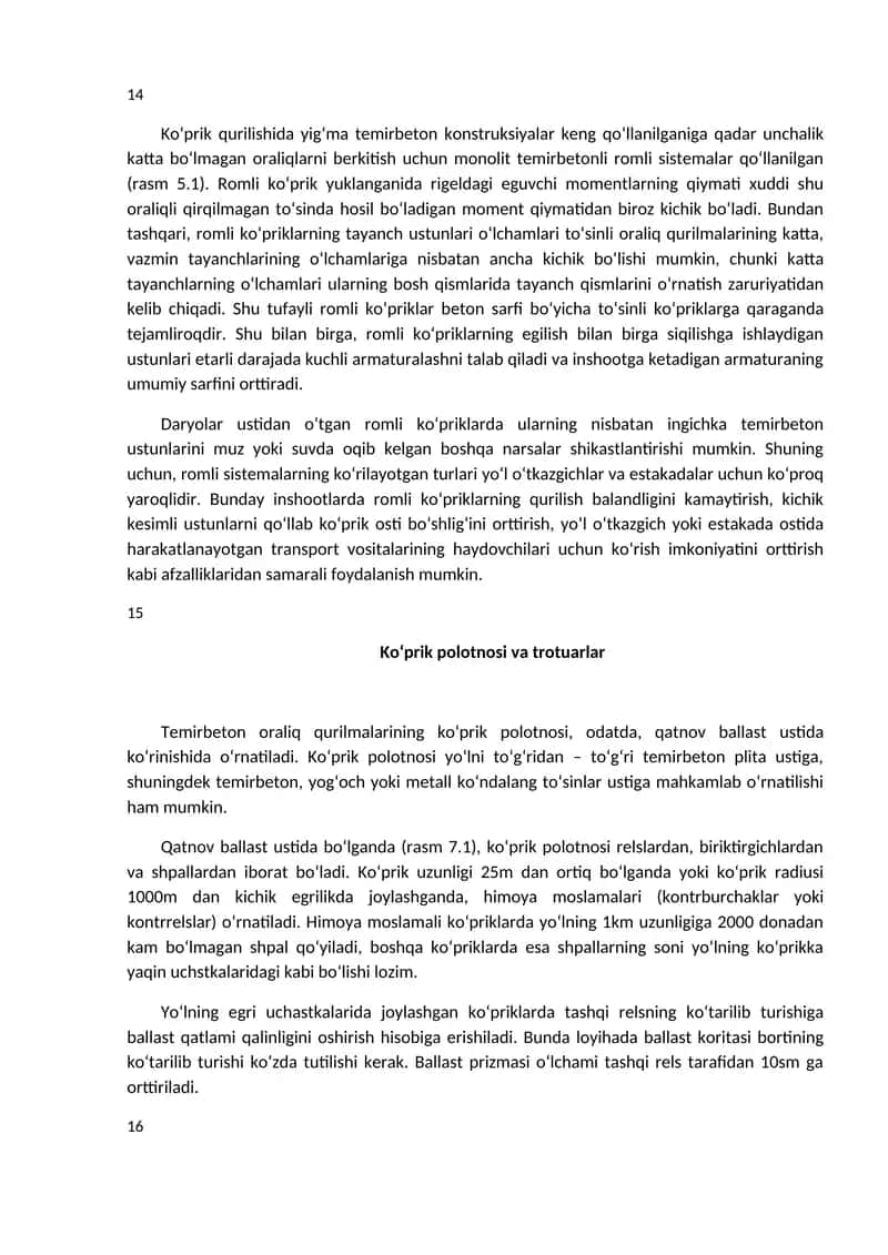 Romli ko‘priklar 1