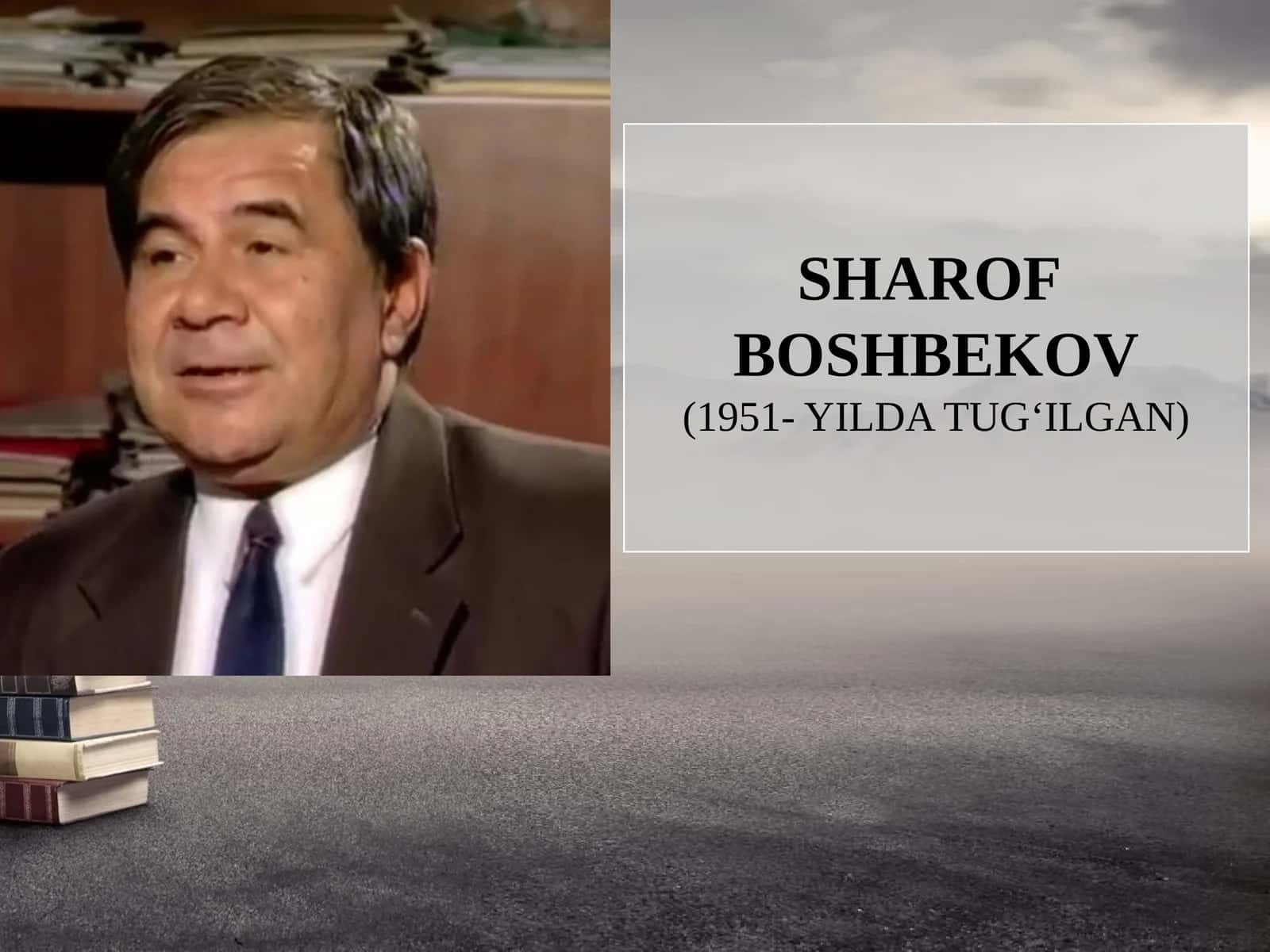 Sharof Boshbekov 1