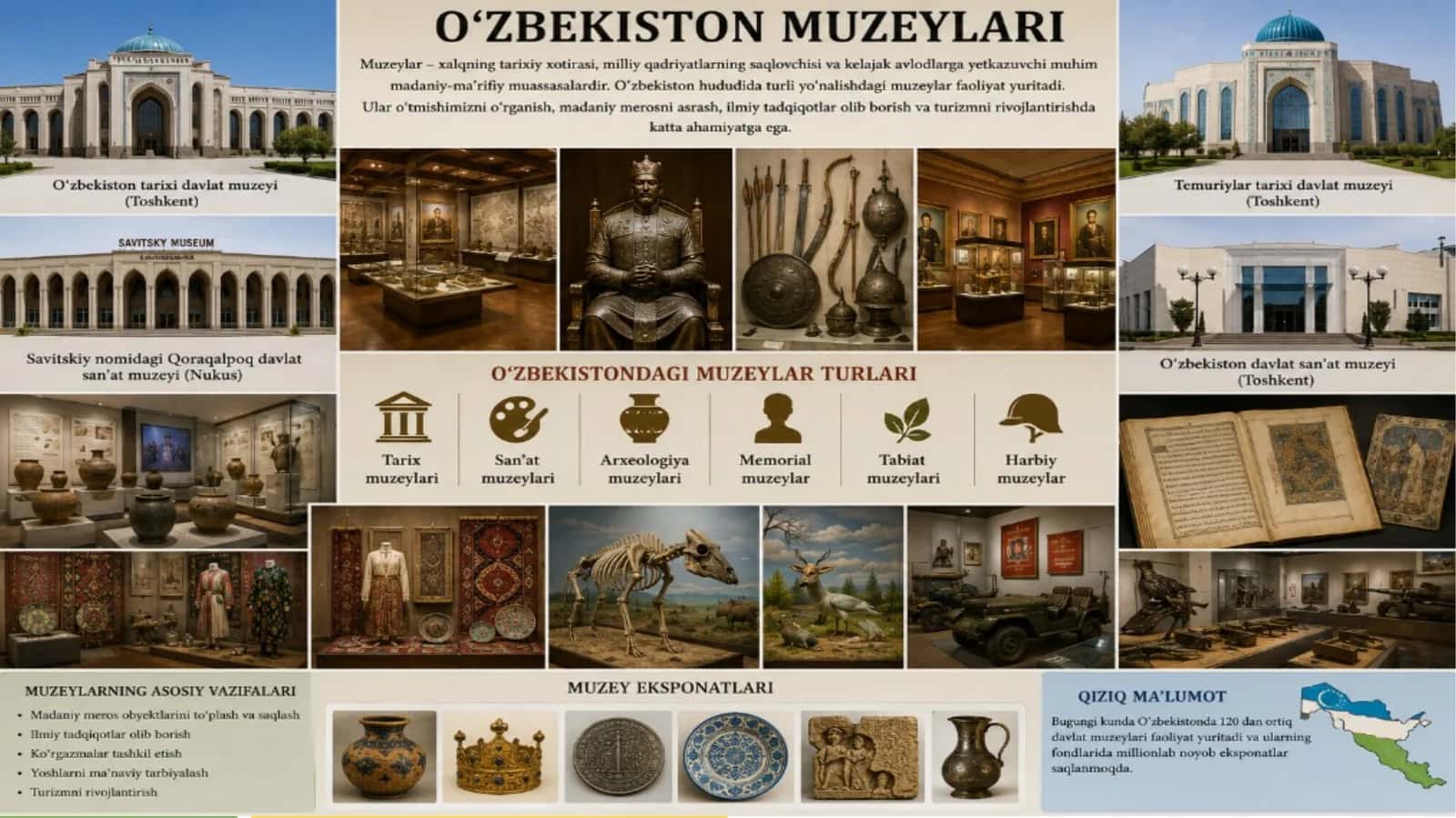 Oʻzbekiston muzeylari 1