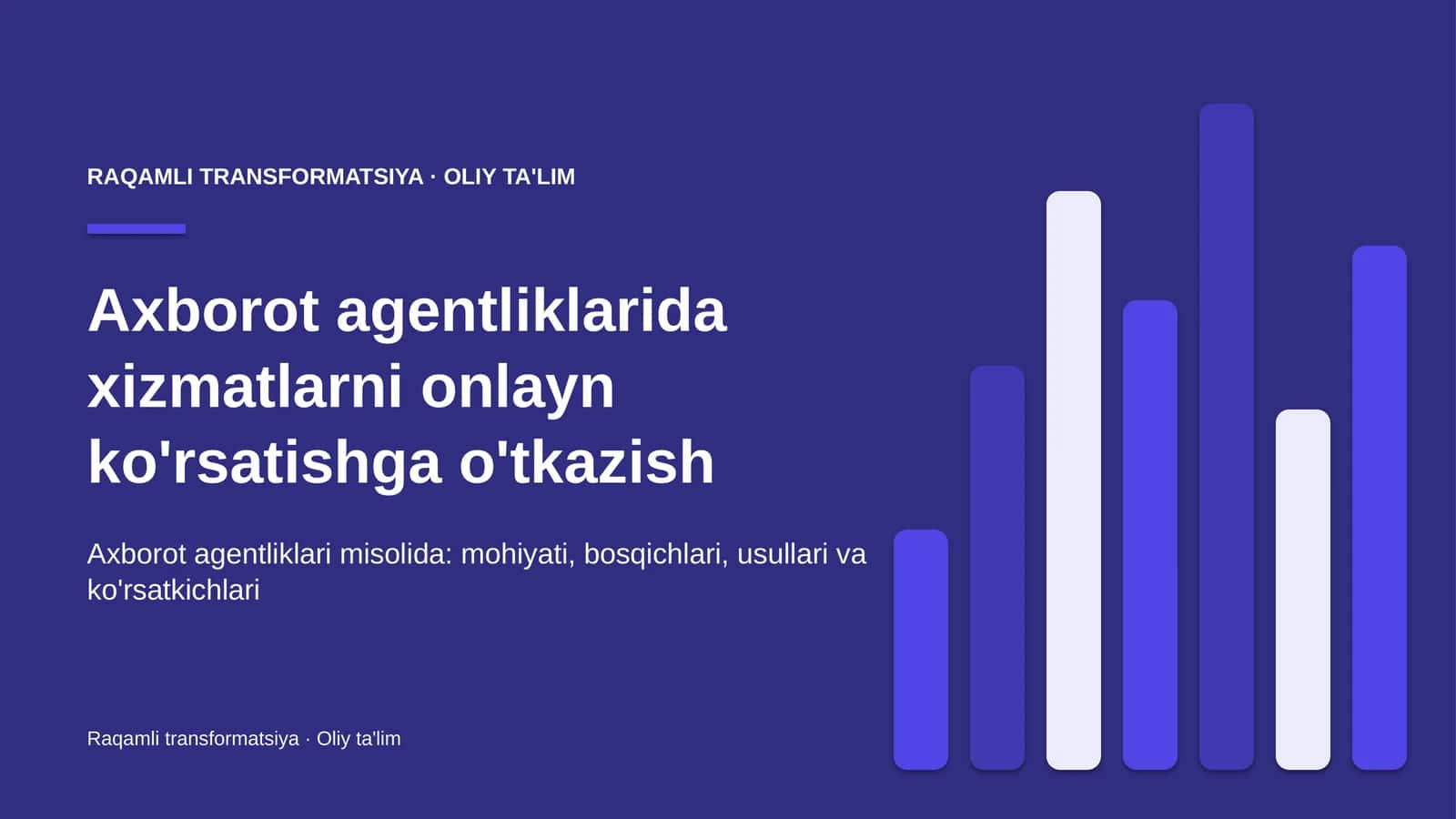 axborot agentliklarida xizmatlarni onlayn ko'rsatishga o'tkazish 9242 1