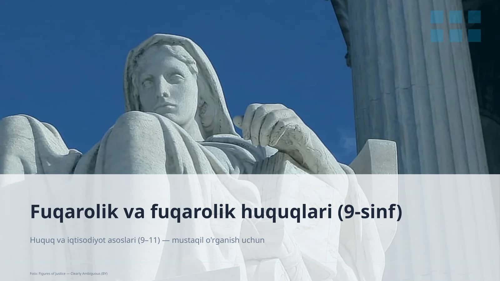 Fuqarolik va fuqarolik huquqlari (9-sinf) 1