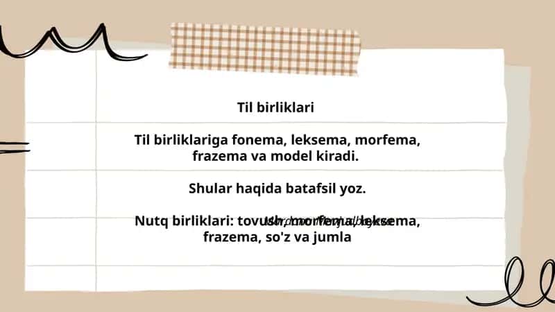 Til birliklari 1