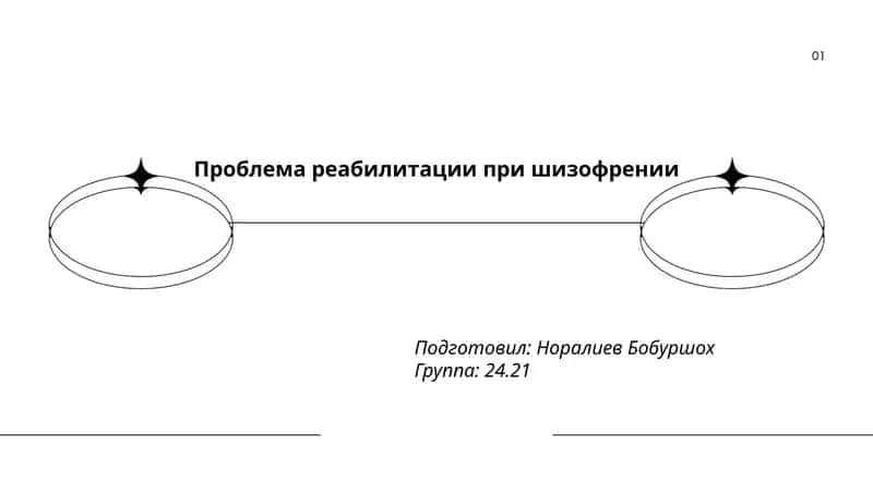 Принципы комплексной реабилитации при шизофрении 1