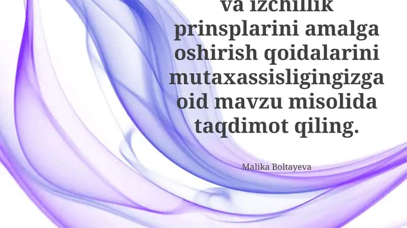 Ta'limda tizimli va izchil bo'lish 1