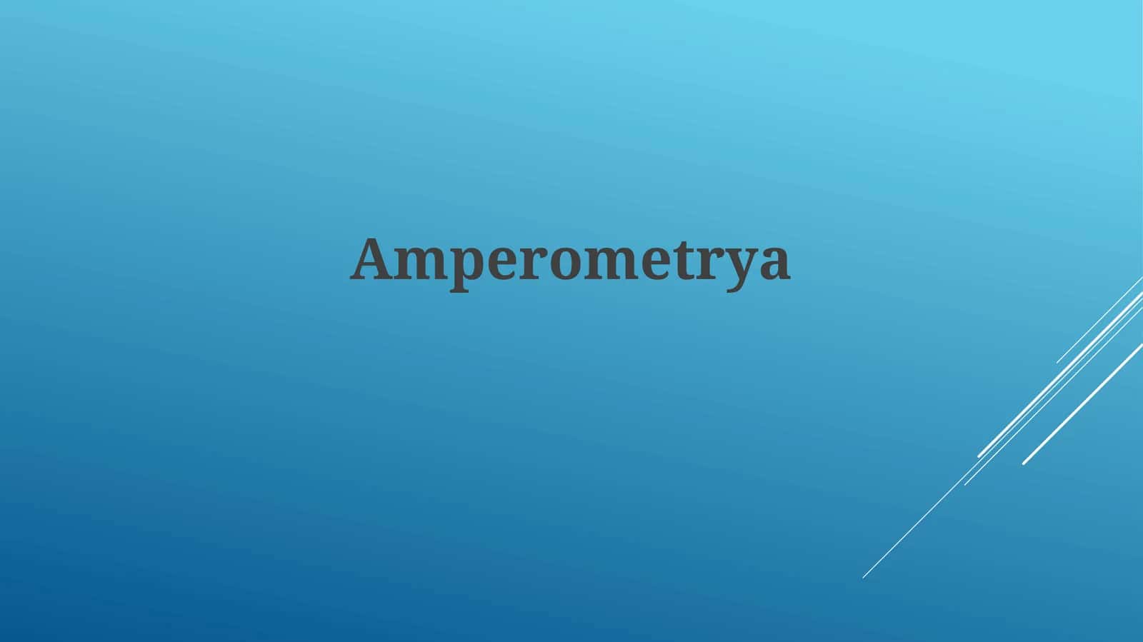 Amperometriya 1