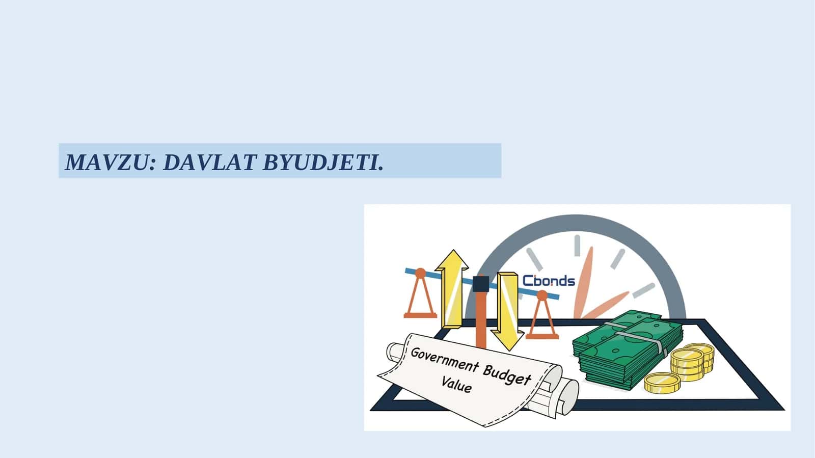 DAVLAT BYUDJETI 1