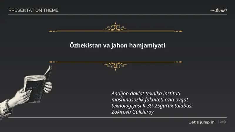 Oʻzbekistonning BMT va xalqaro tashkilotlardagi ishtiroki 1