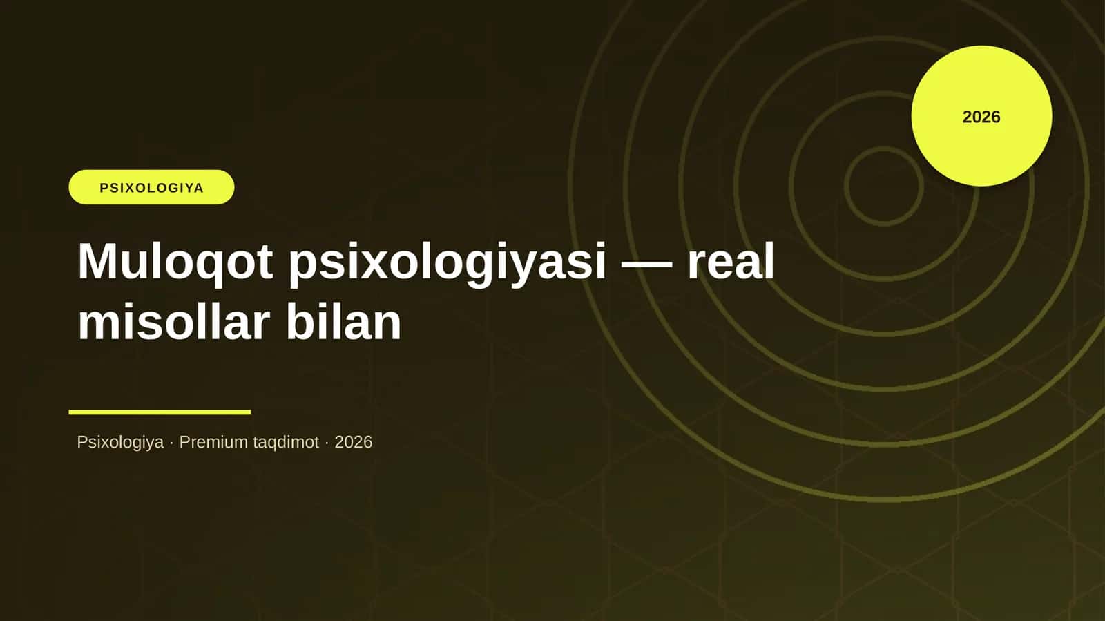 Muloqot psixologiyasi — real misollar bilan 1