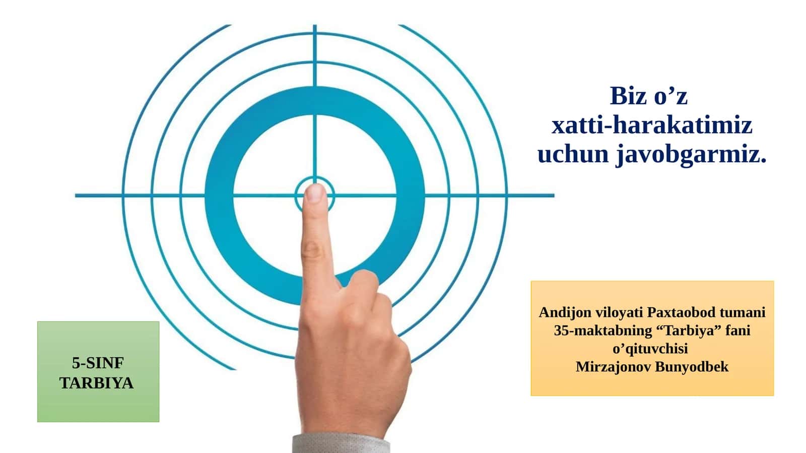 Tarbiya fanidan masalalar to'plami 1