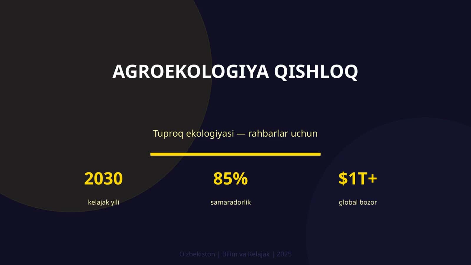 Agroekologiya qishloq 1