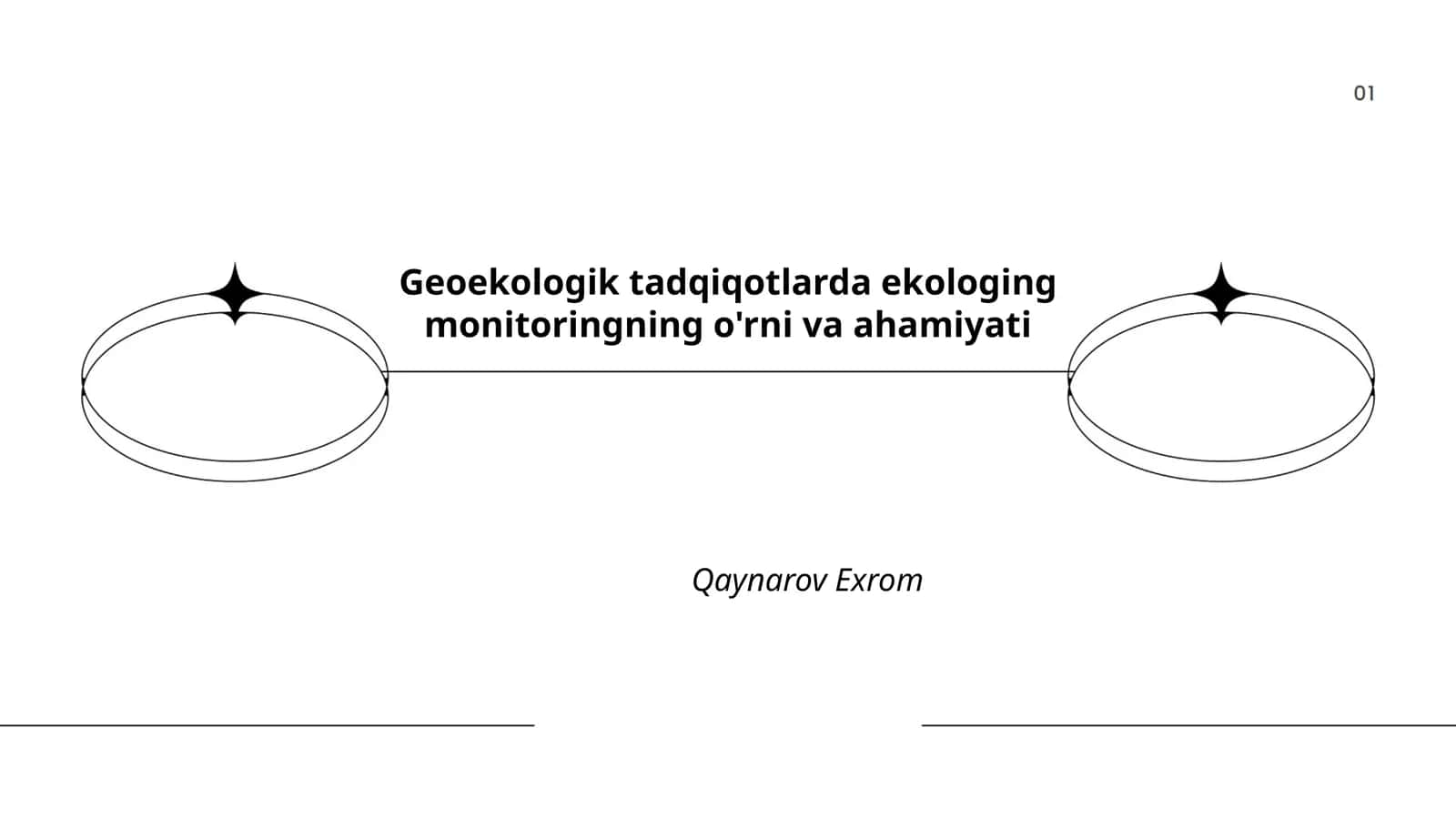Geoekologik tadqiqotlar va ekologik monitoringning maqsadlari 1