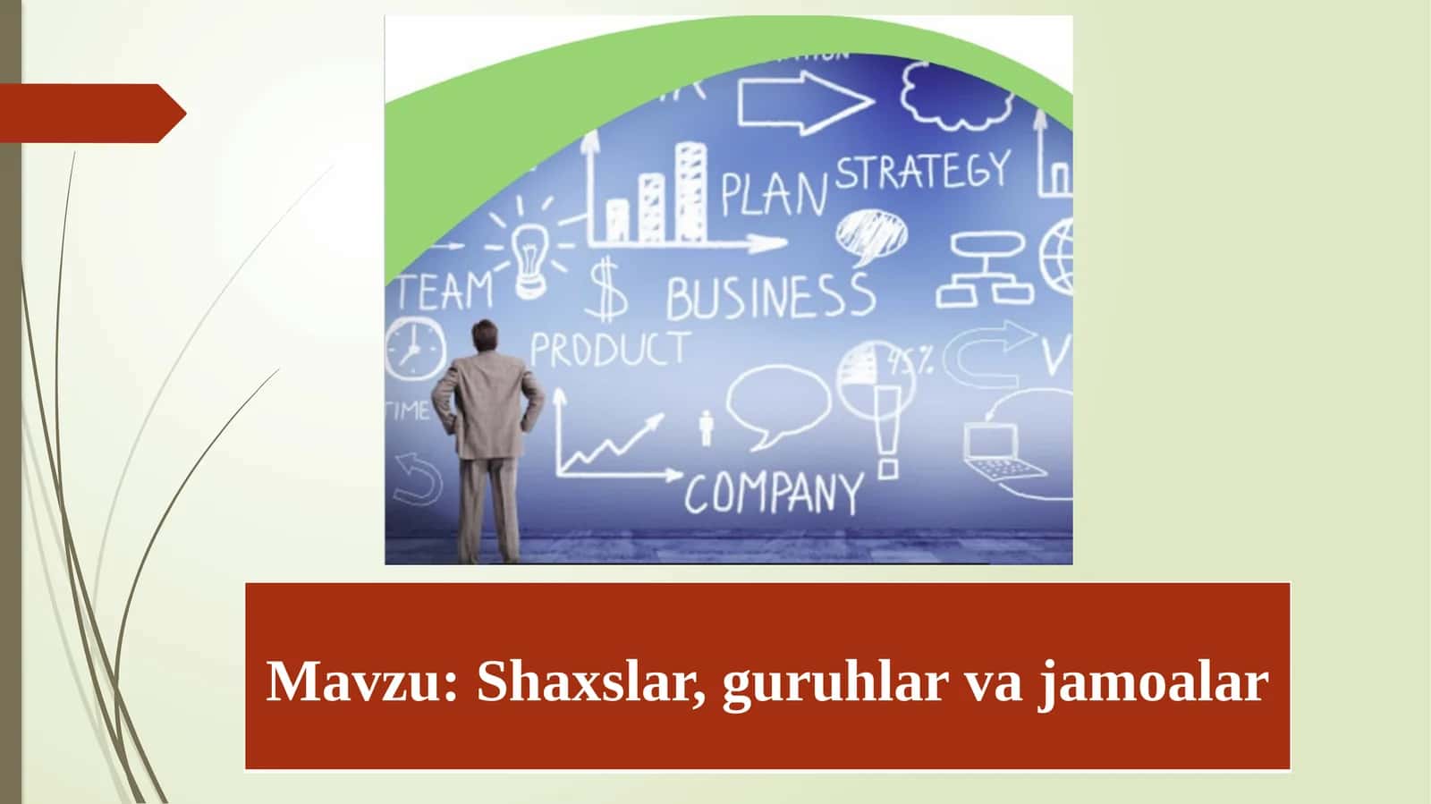 Shaxslar, guruhlar va jamoalar 1