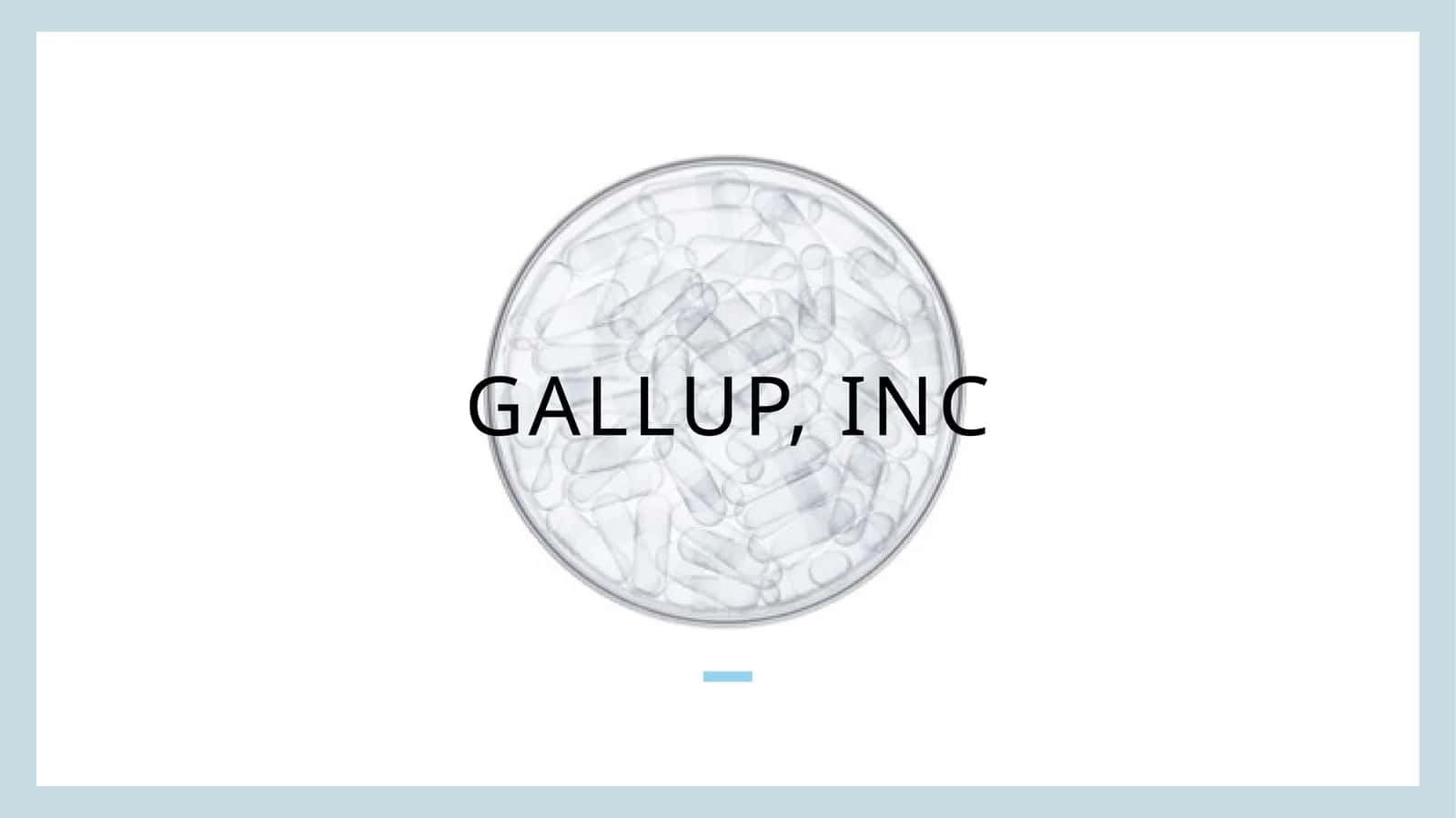 GALLUP, INC 1