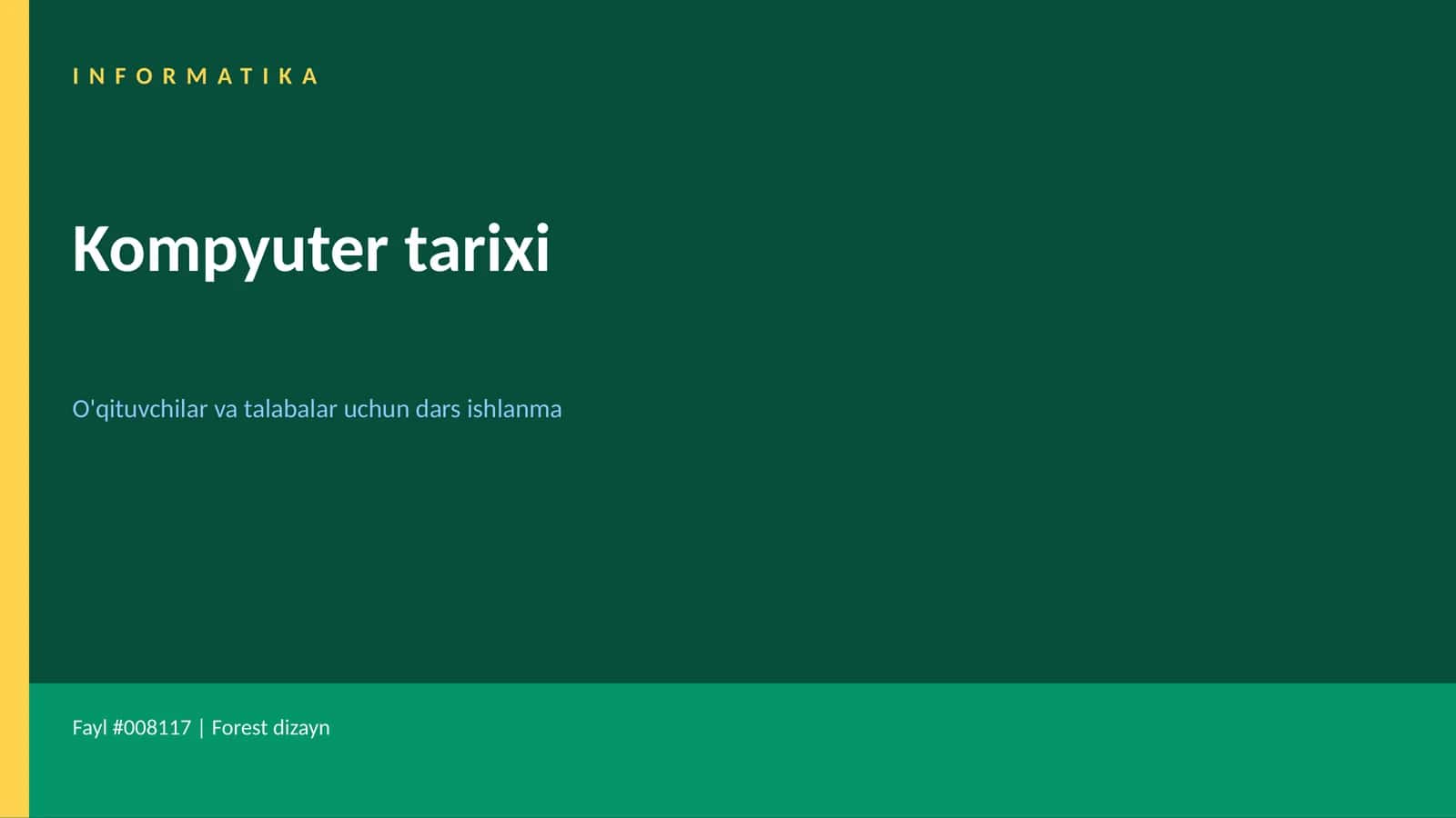 INFORMATIKA 1