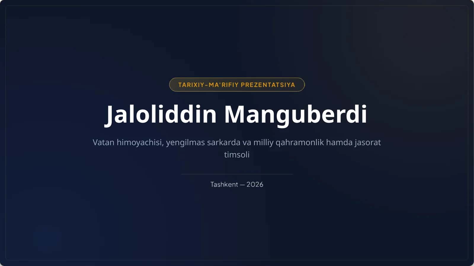 Jaloliddin Manguberdi 1