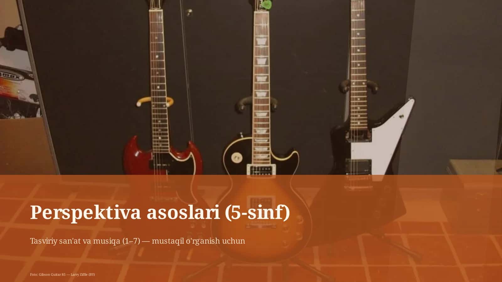 Perspektiva asoslari (5-sinf) 1