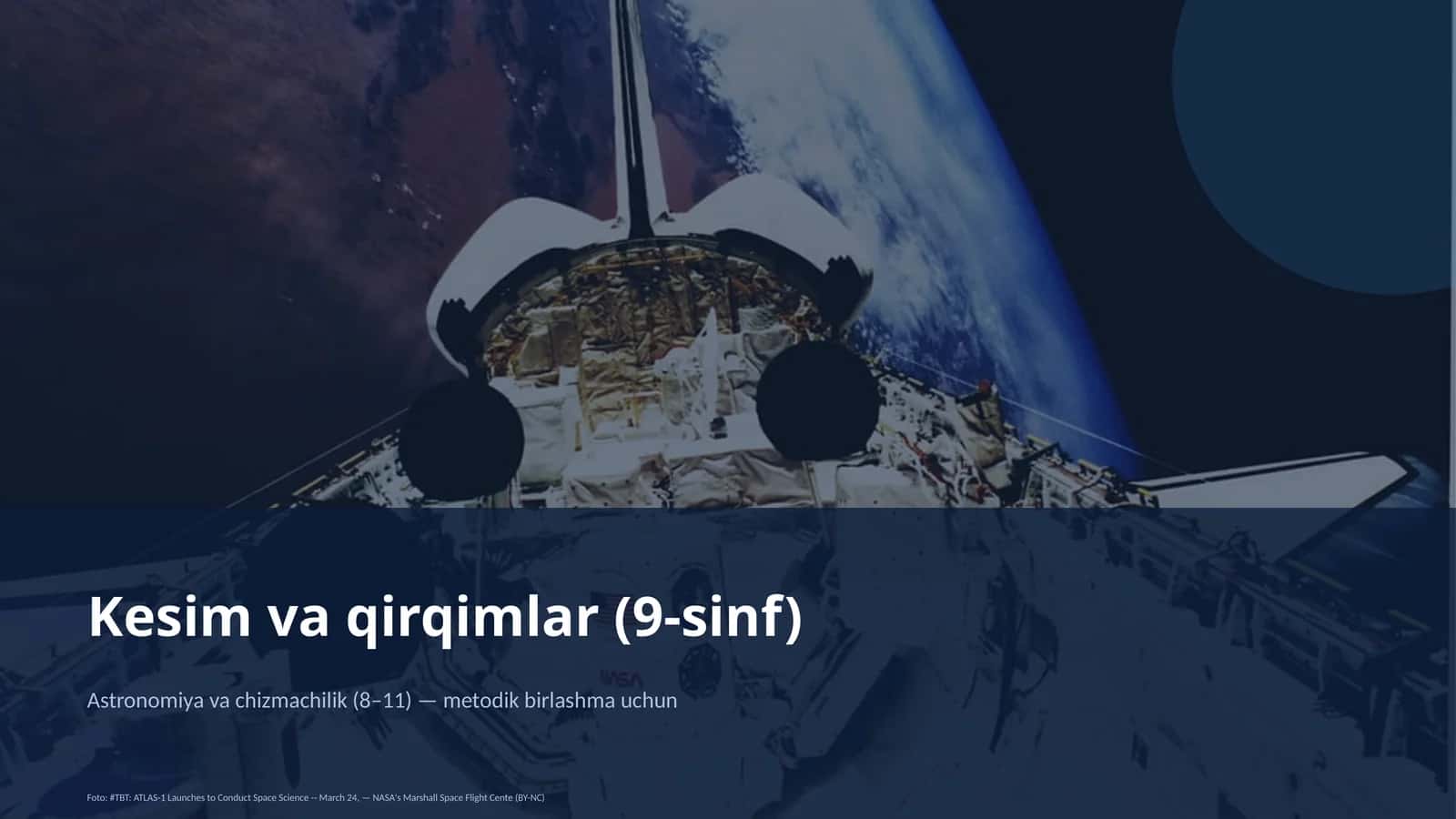 Kesim va qirqimlar (9-sinf) 1