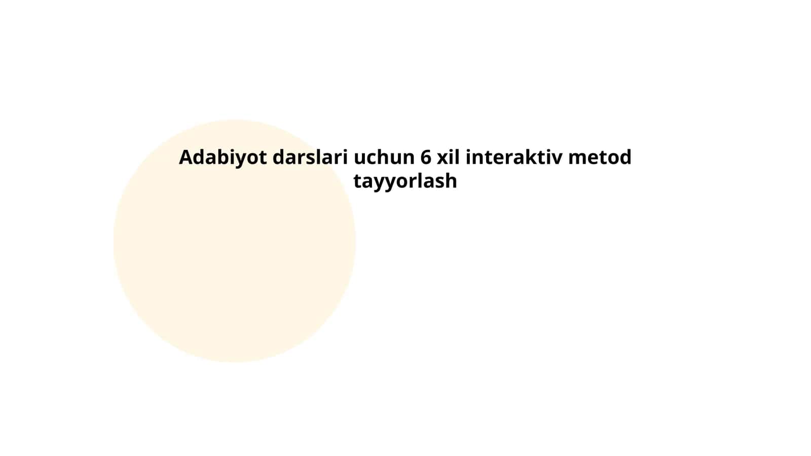 Klassik adabiyot 1