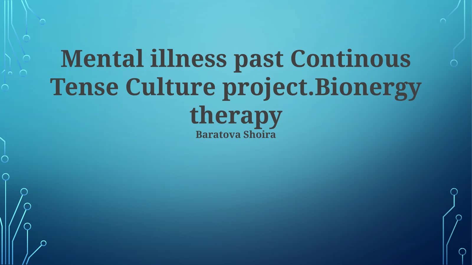 Bioenergy Therapy: Principles & Practices 1
