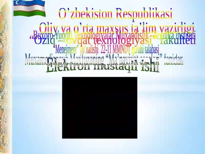 Ma’naviyat asoslari