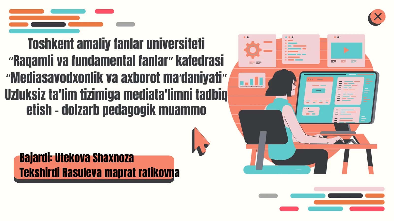Mediata'lim va pedagogik muammoat 1
