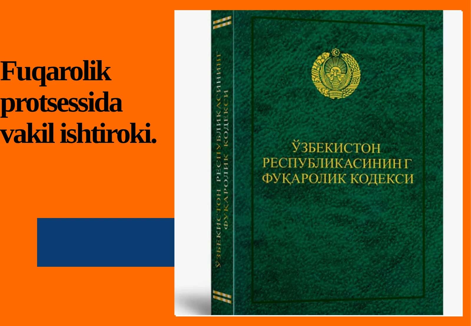 Fuqarolik protsessida vakil ishtiroki 1