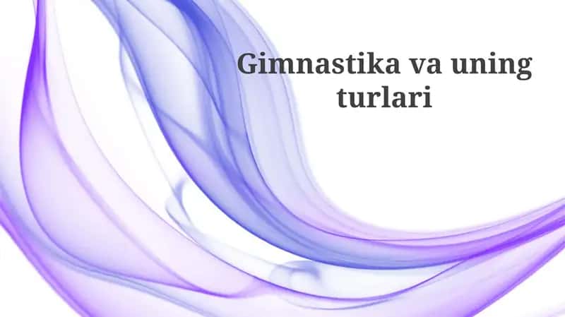 Gimnastika tarixi 1