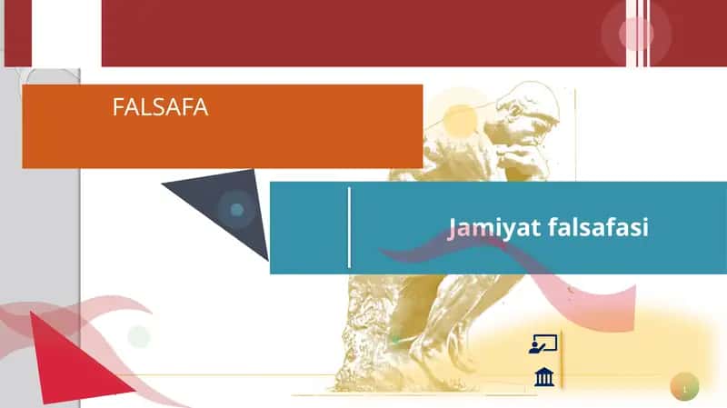 Jamiyat falsafasi 1