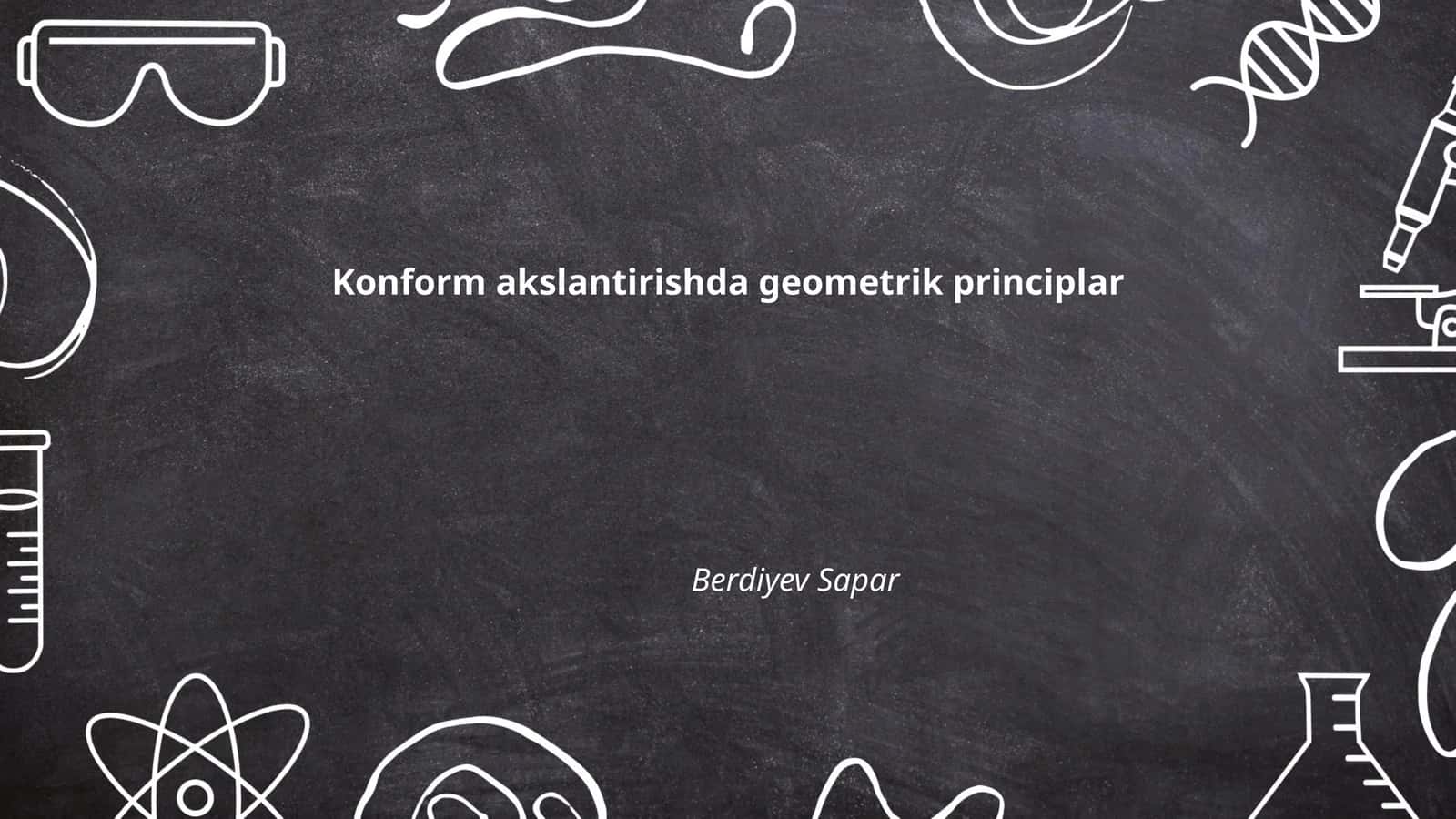 Geometrik proyeksiyalar 1