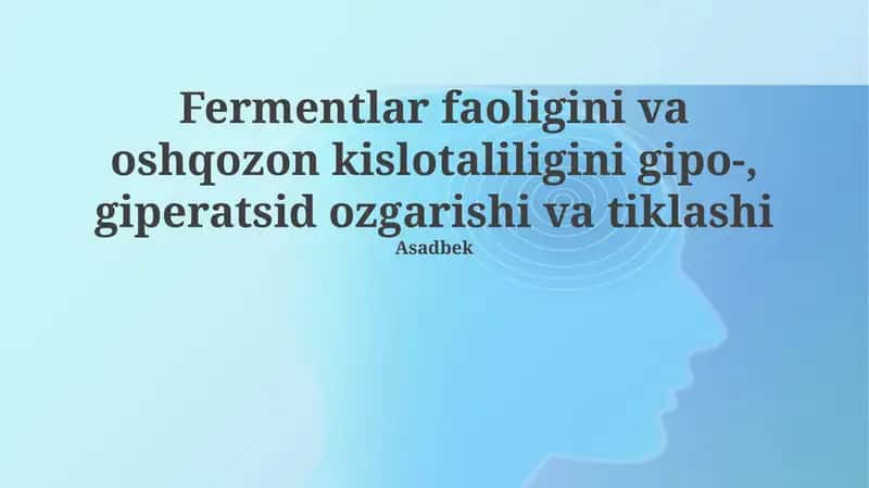 Murakkab holatlar va qo'shimcha muolajalar 1
