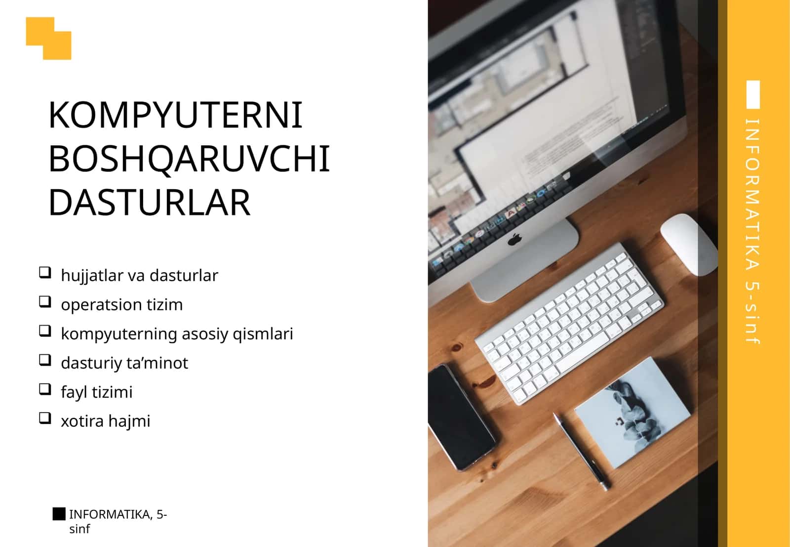 INFORMATIKA 5-sinf 1