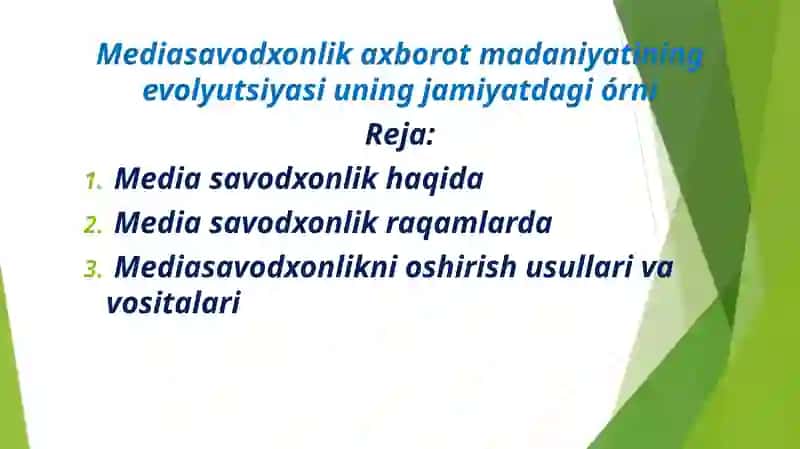 Mediasavodxonlik