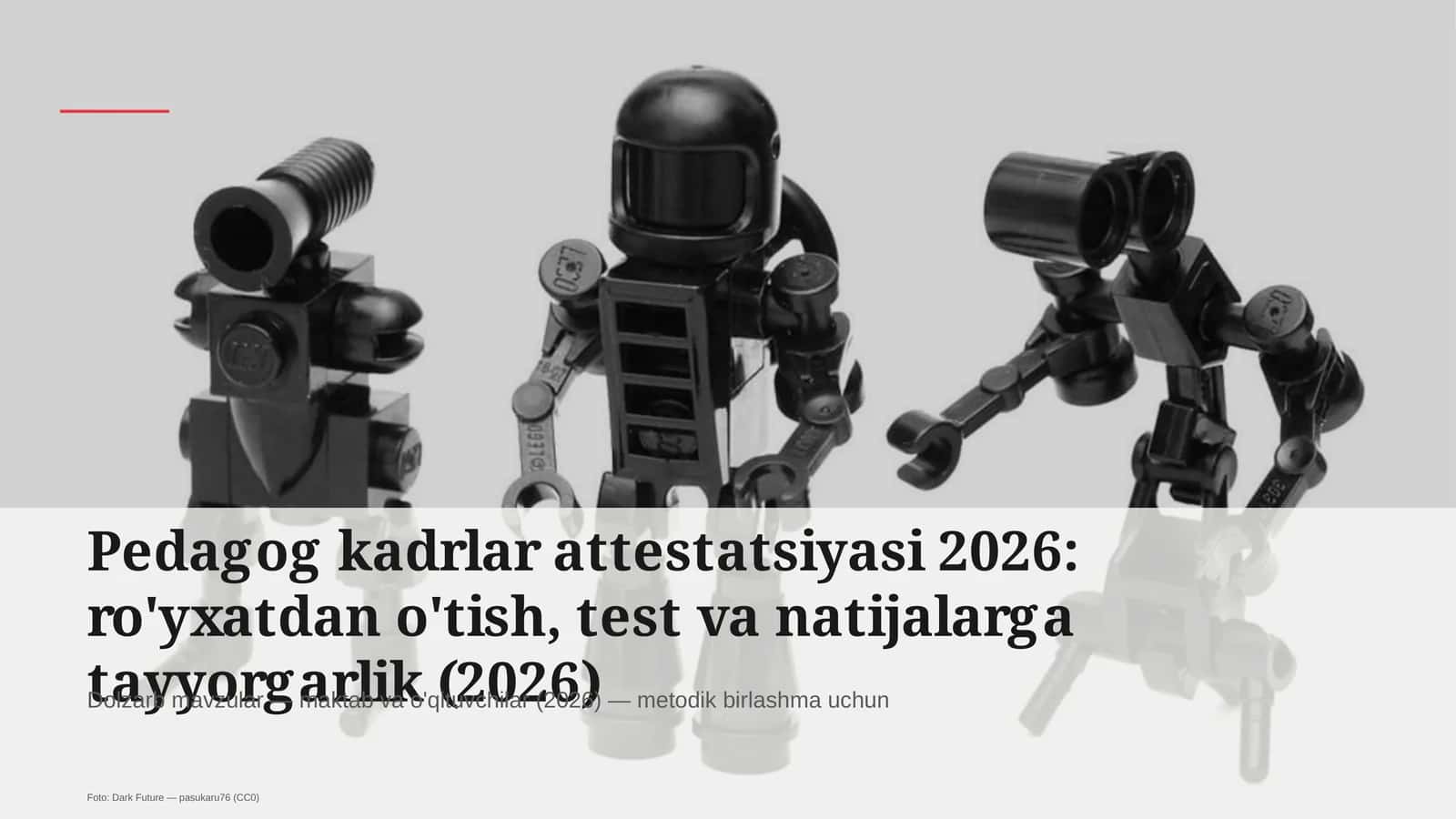 Pedagog kadrlar attestatsiyasi 2026: ro'yxatdan o'tish, test va natijalarga tayyorgarlik (2026) 1