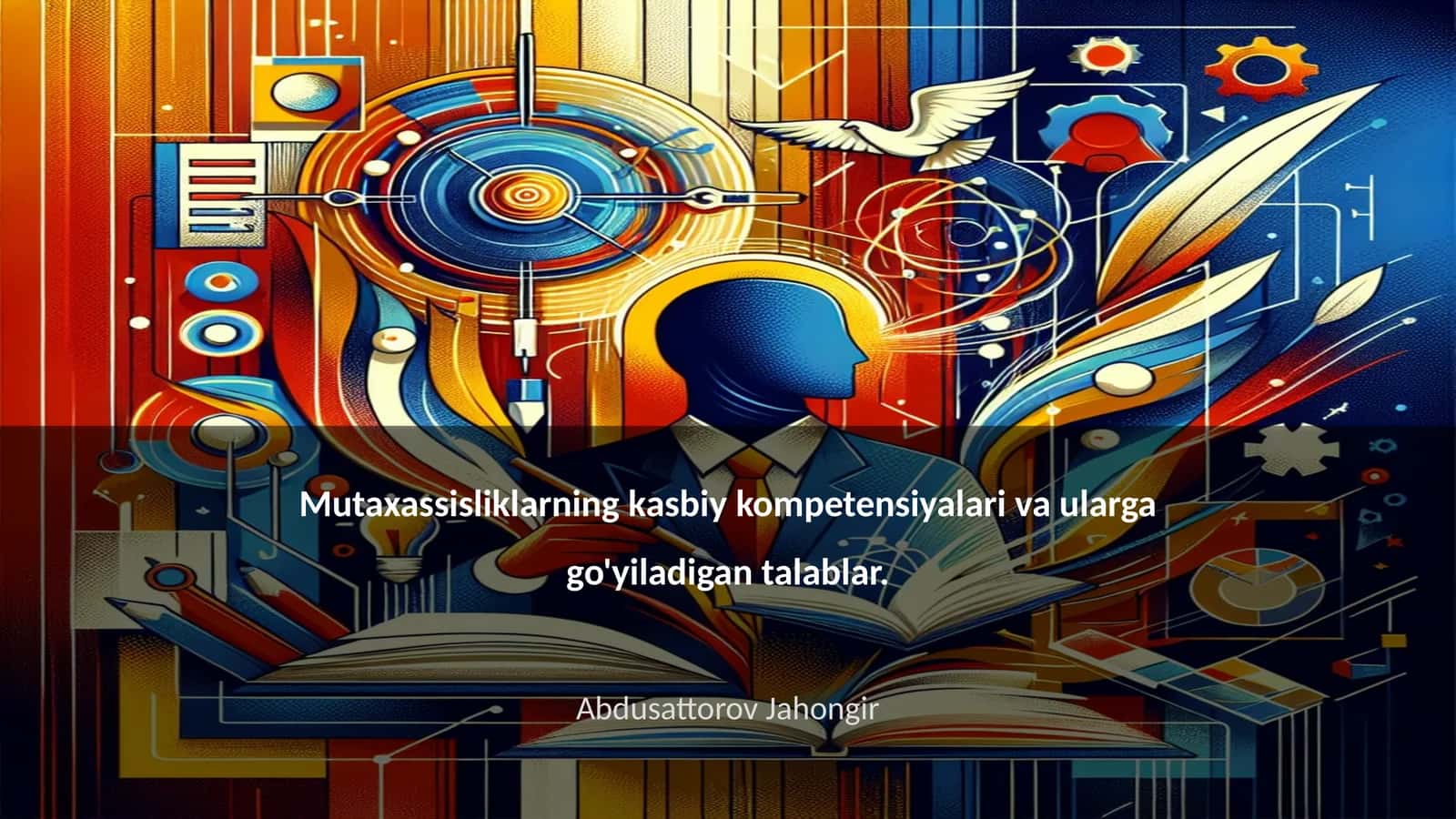 Mutaxassislikning kasbiy kompetensiyalari 1