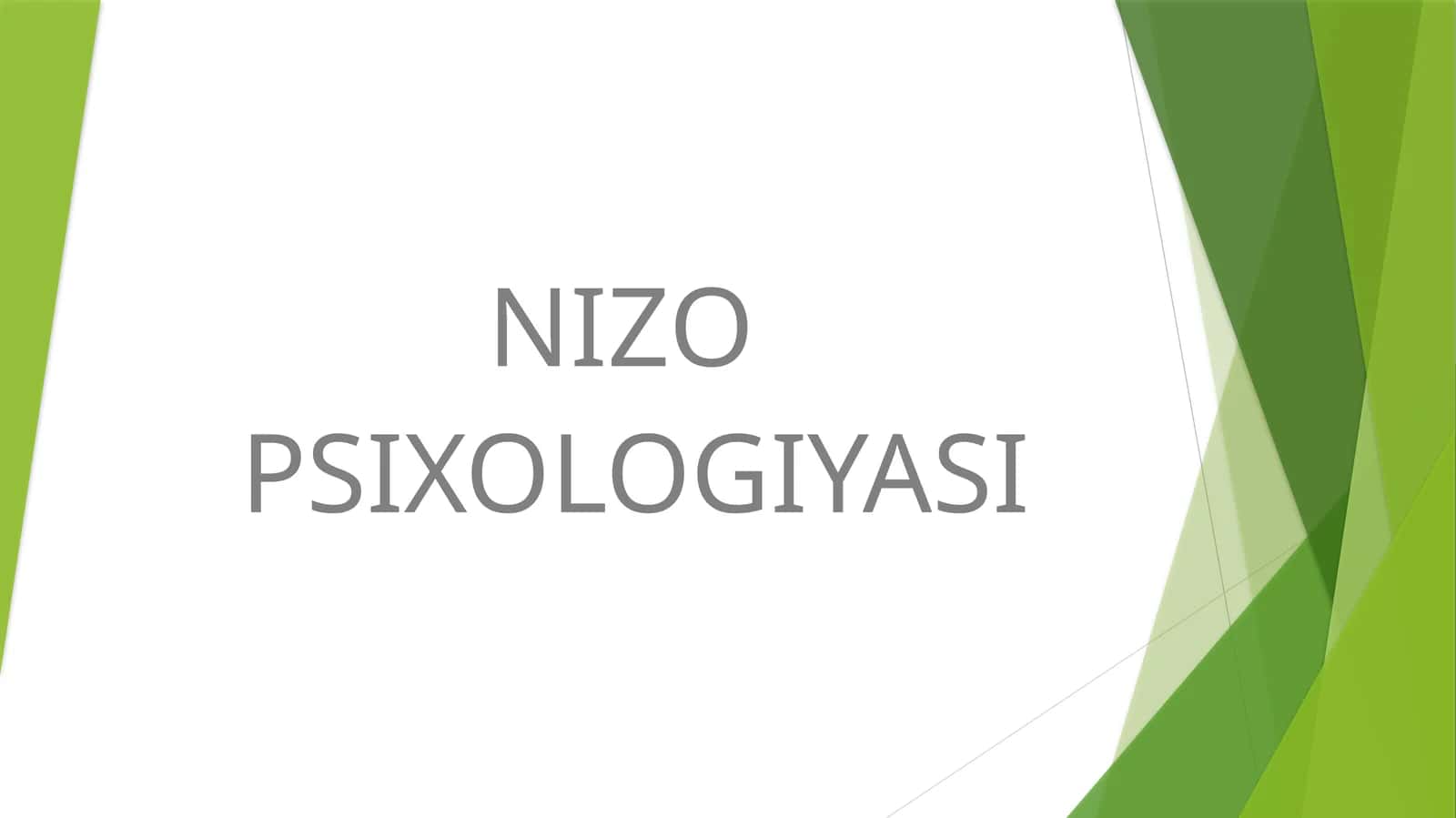 NIZO PSIXOLOGIYASI 1