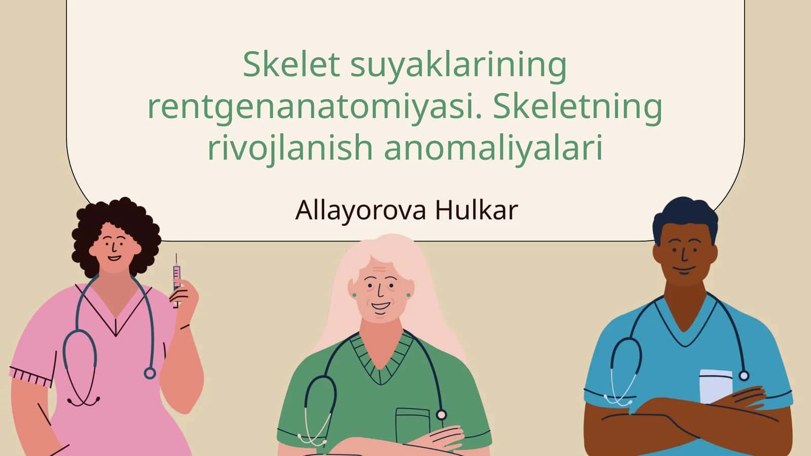 Skelet suyaklarining rentgenanatomiyasi. Skeletning rivojlanish anomaliyalari 1