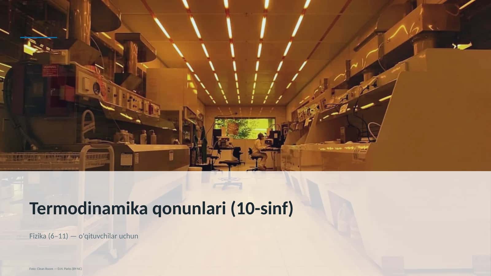 Termodinamika qonunlari (10-sinf) 1