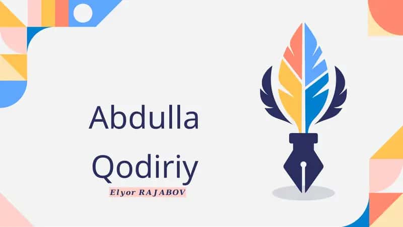 Abdulla Qodiriy 1