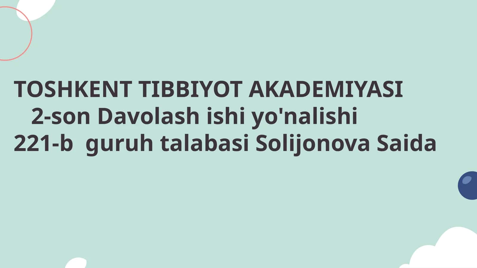 Qonbiokimyosi 1