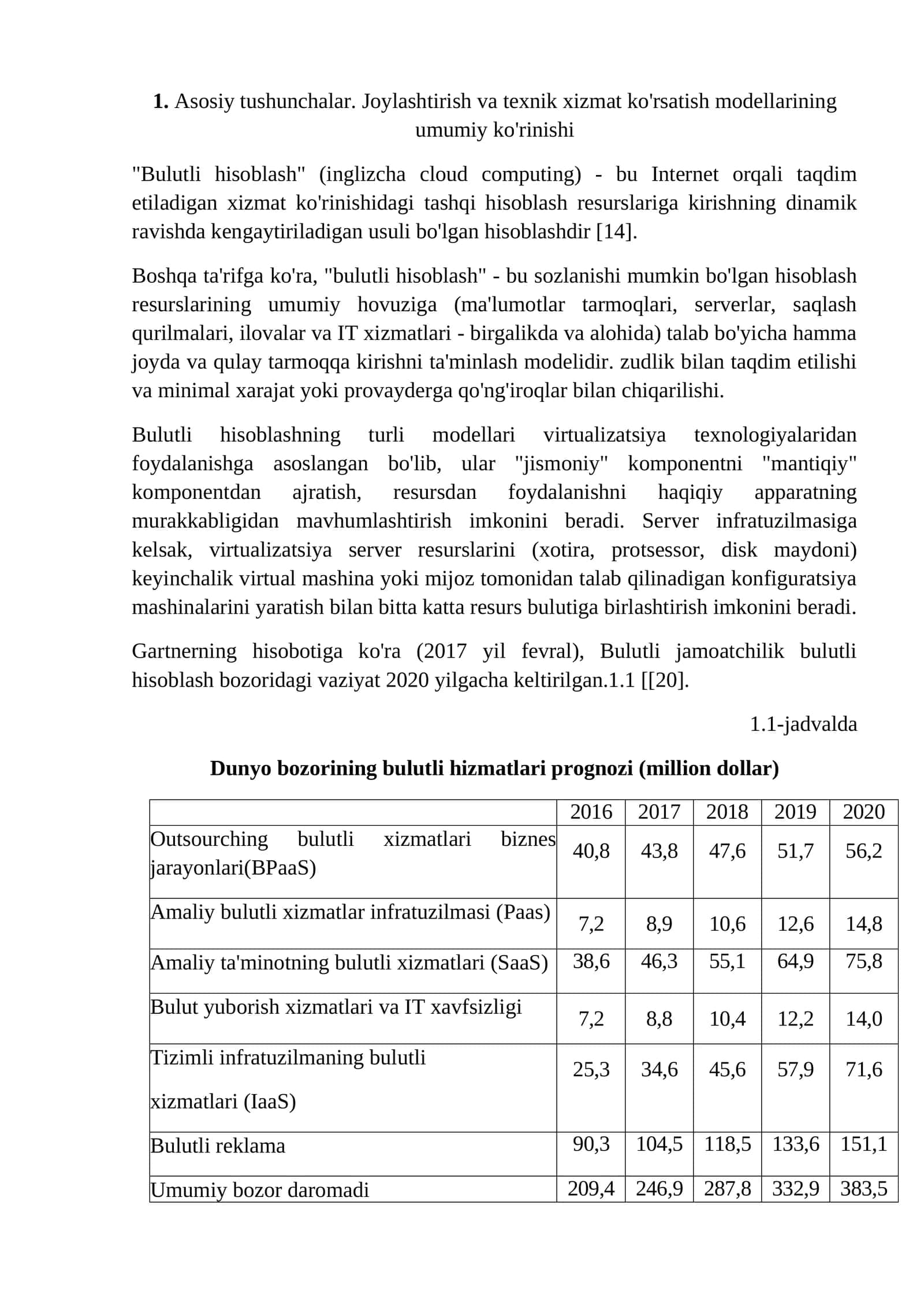 Bulutli Hisoblash 1
