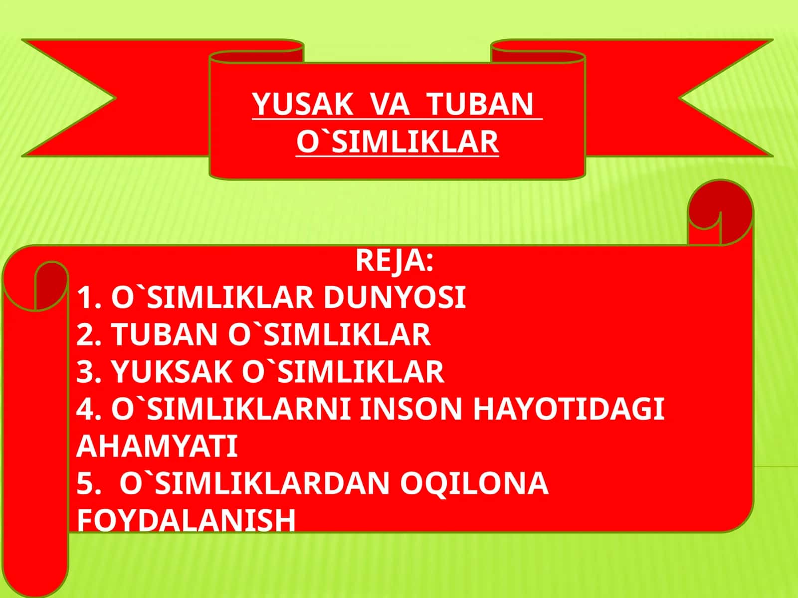 Tuban o'simliklar 1